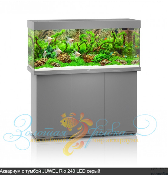 Аквариум Juwel Rio 240 LED с тумбой
